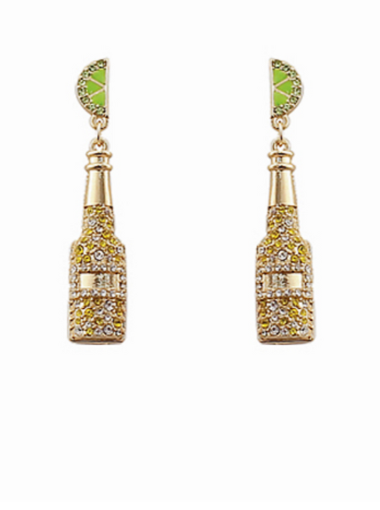 Better with a Lime Earrings