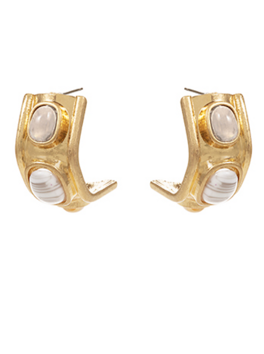 Eleanor Hoop Earrings