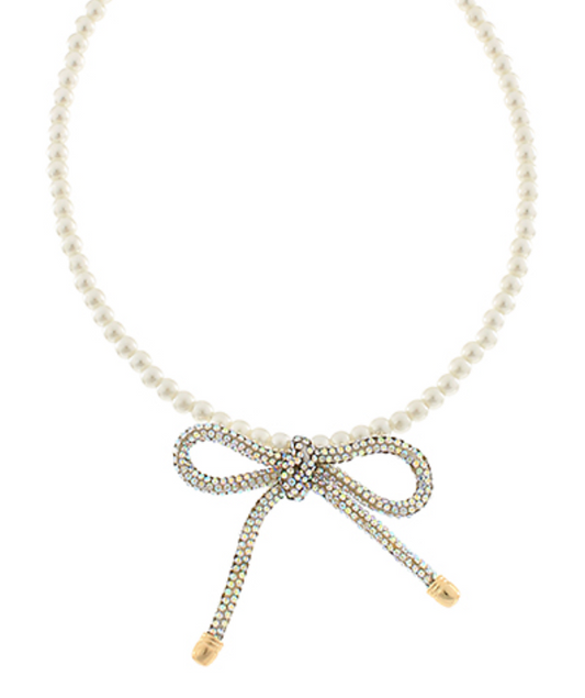 With My Pearls On Necklaces