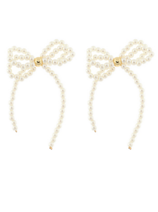 Dainty Bow Earrings