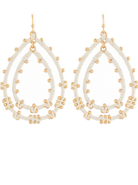 Double Trouble Teardrop Earrings