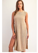 Annabelle Sleeveless Knit Midi Dress