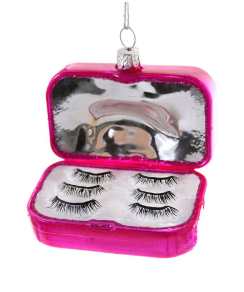 Fake Eyelashes Ornament
