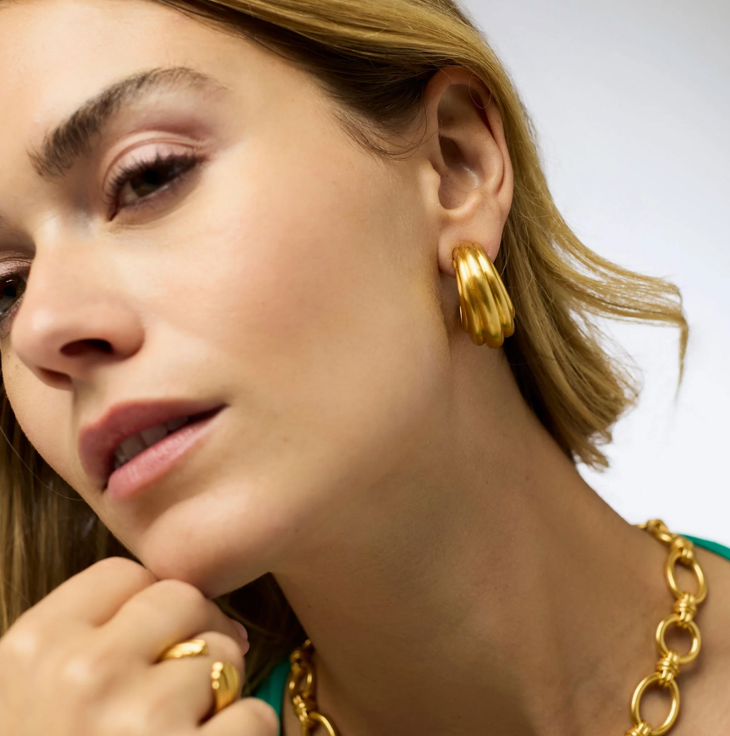 Portofino Statement Hoop