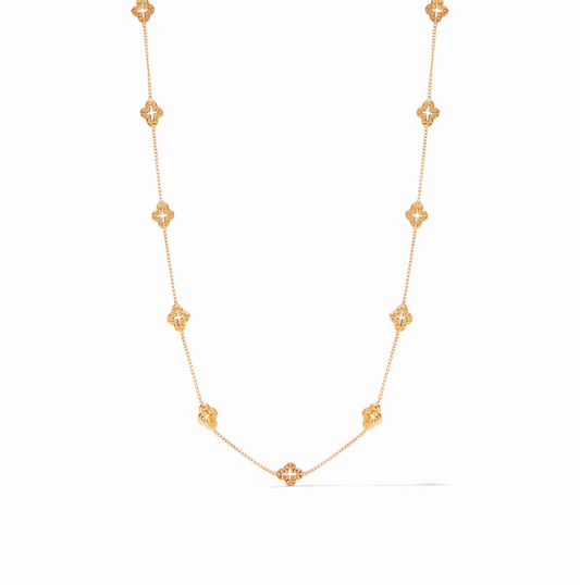 Florentine Demi Delicate Station Necklace