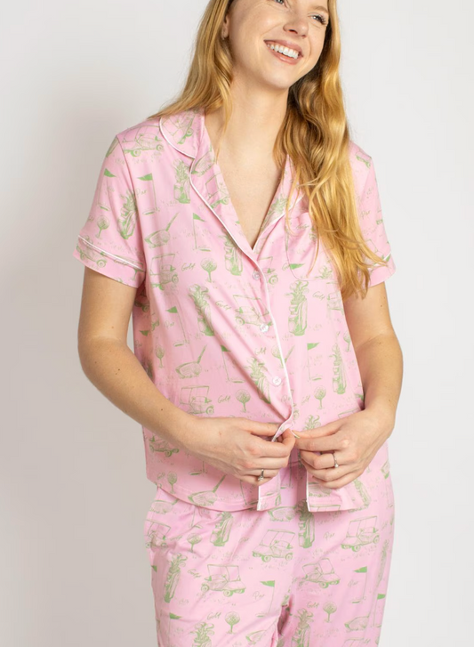On Par Pajama Set