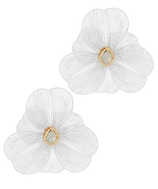 Bloom Luxe Petal Statement Earrings