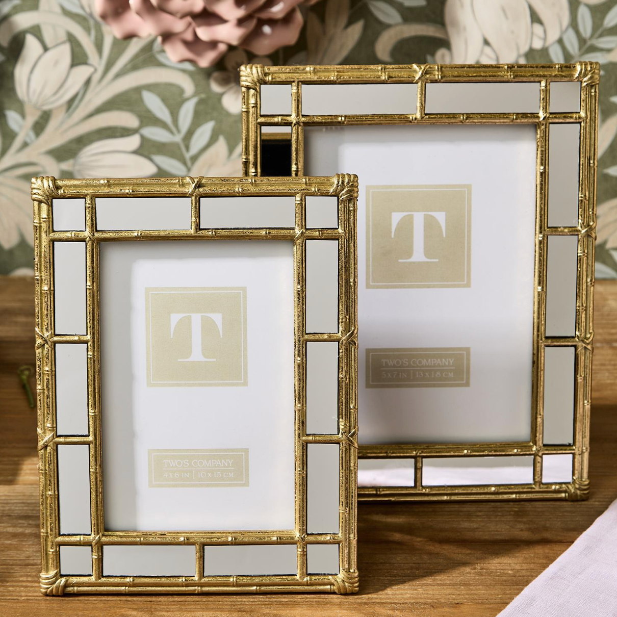 Bamboo Mirror Edge Frames