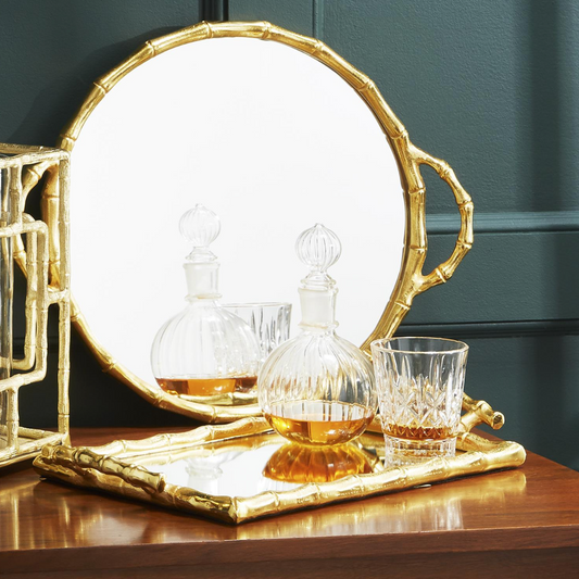 Bamboo Mirror Tray