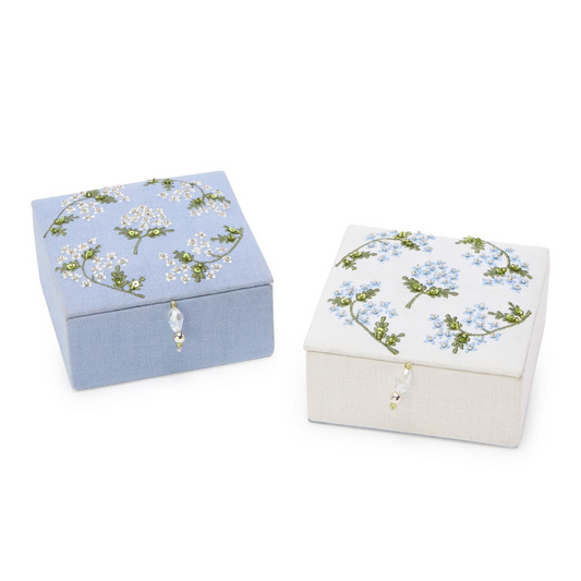 Hydrangea Jewelry Box
