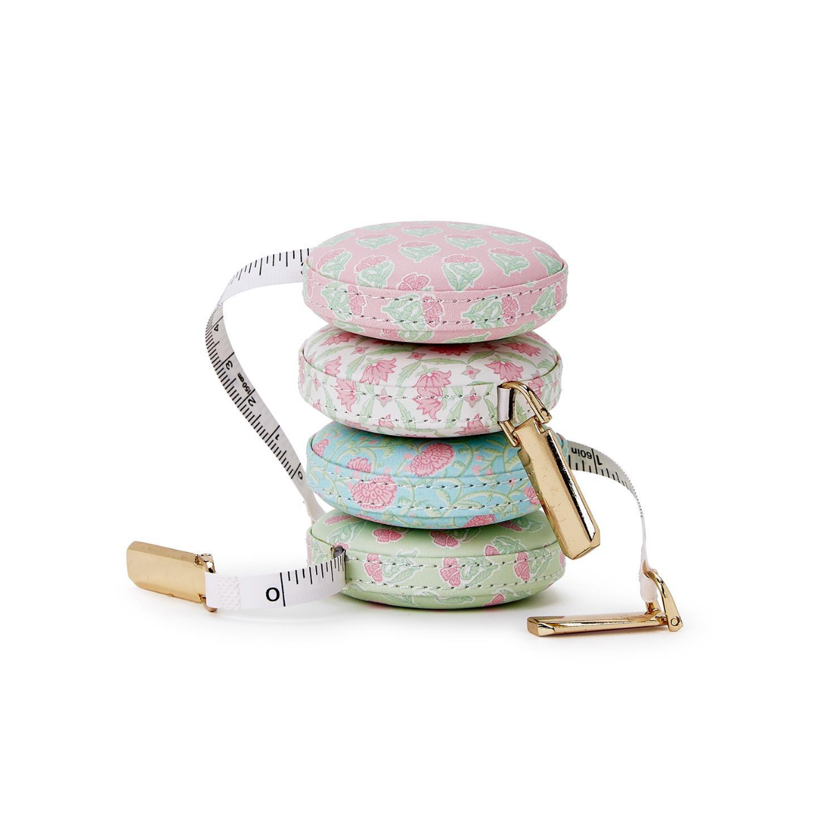 Floral Block Measuring Tape