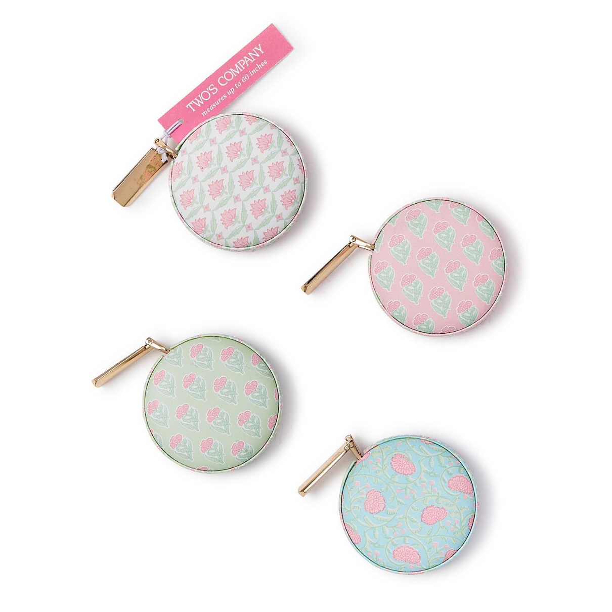 Floral Block Measuring Tape