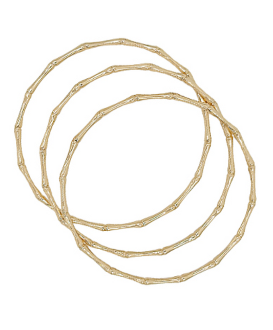 Bamboo Bangle Set