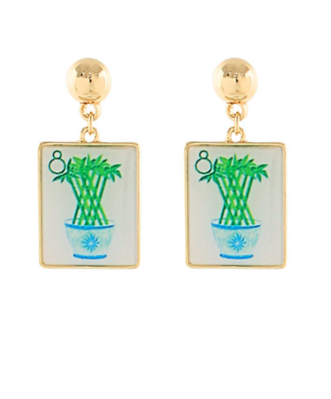 Whimsy Tile Drop Earrings Collectio