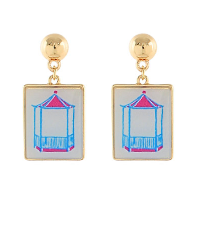 Whimsy Tile Drop Earrings Collectio