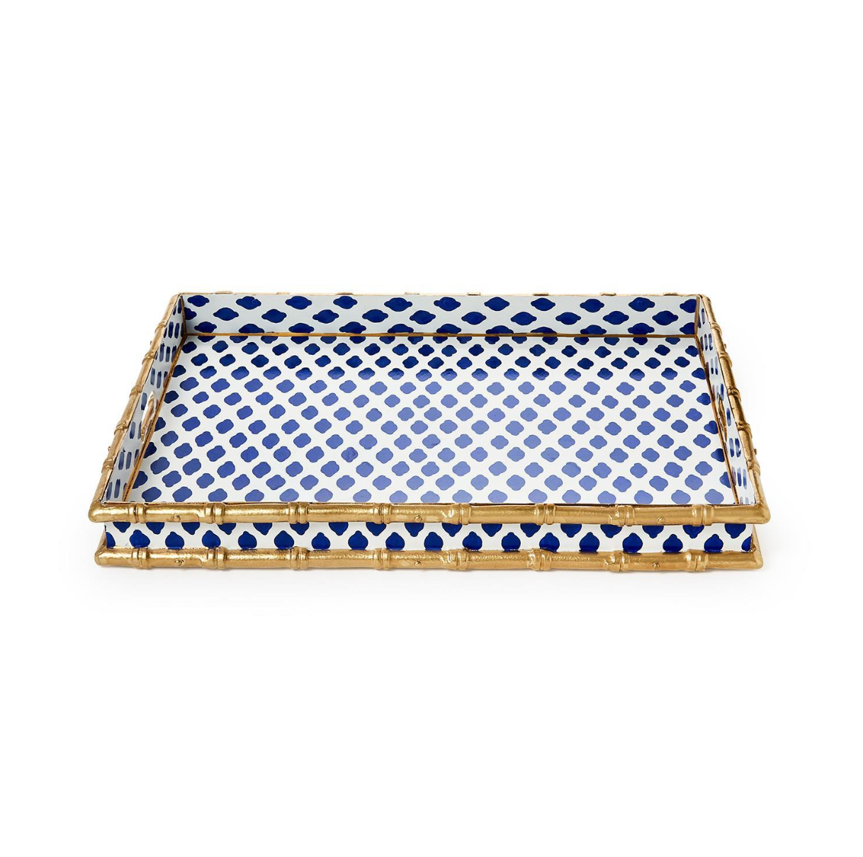 Indigo Mosaic Serving Tray