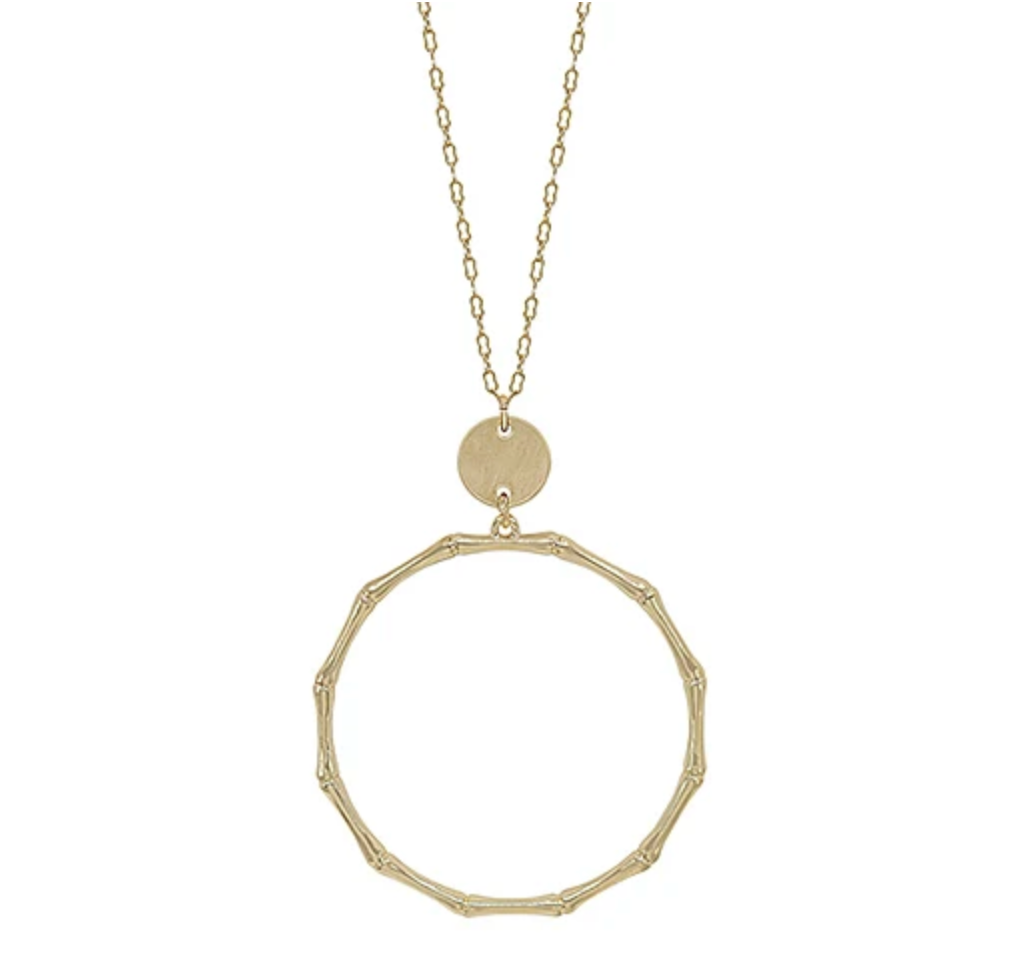 Halo Circle Necklace