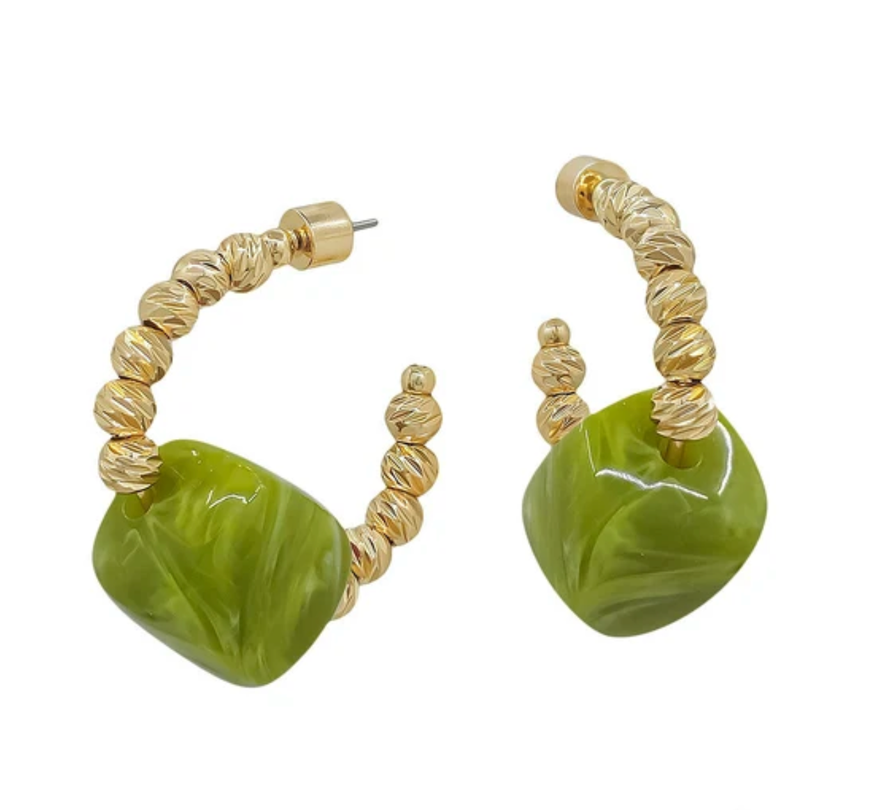 Olive Orbit Hoops