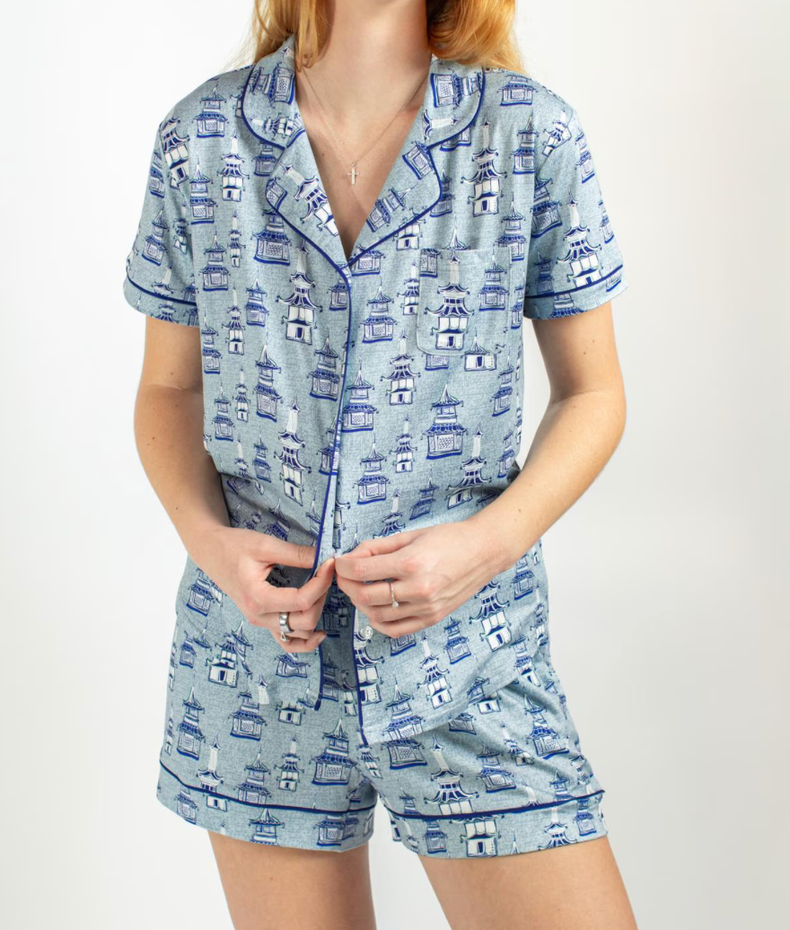 Pagoda Pajama Top