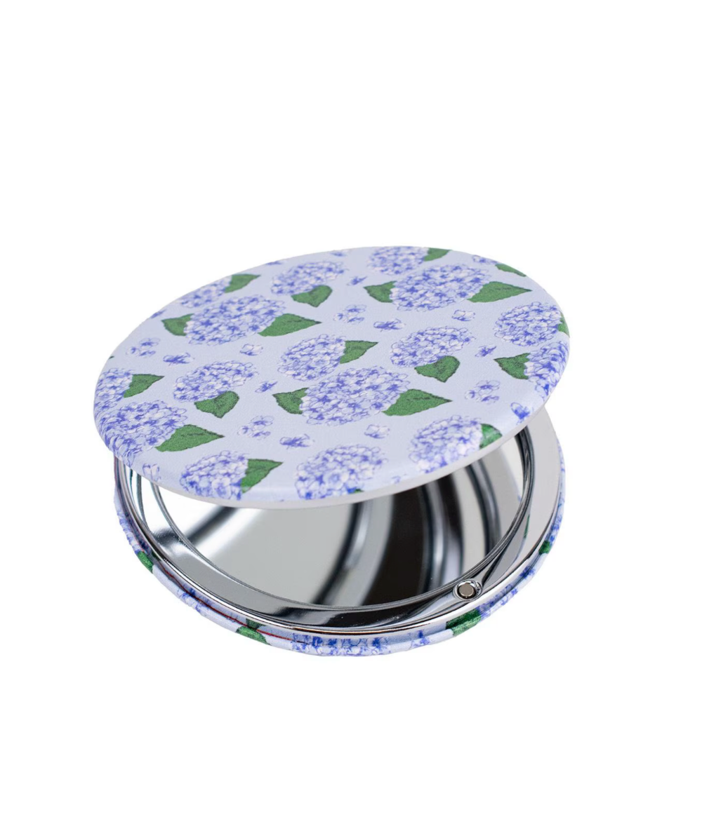 Hydrangea Pocket Mirror
