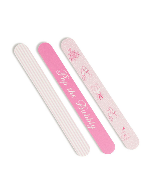 Pop the Bubbly Nail File Set