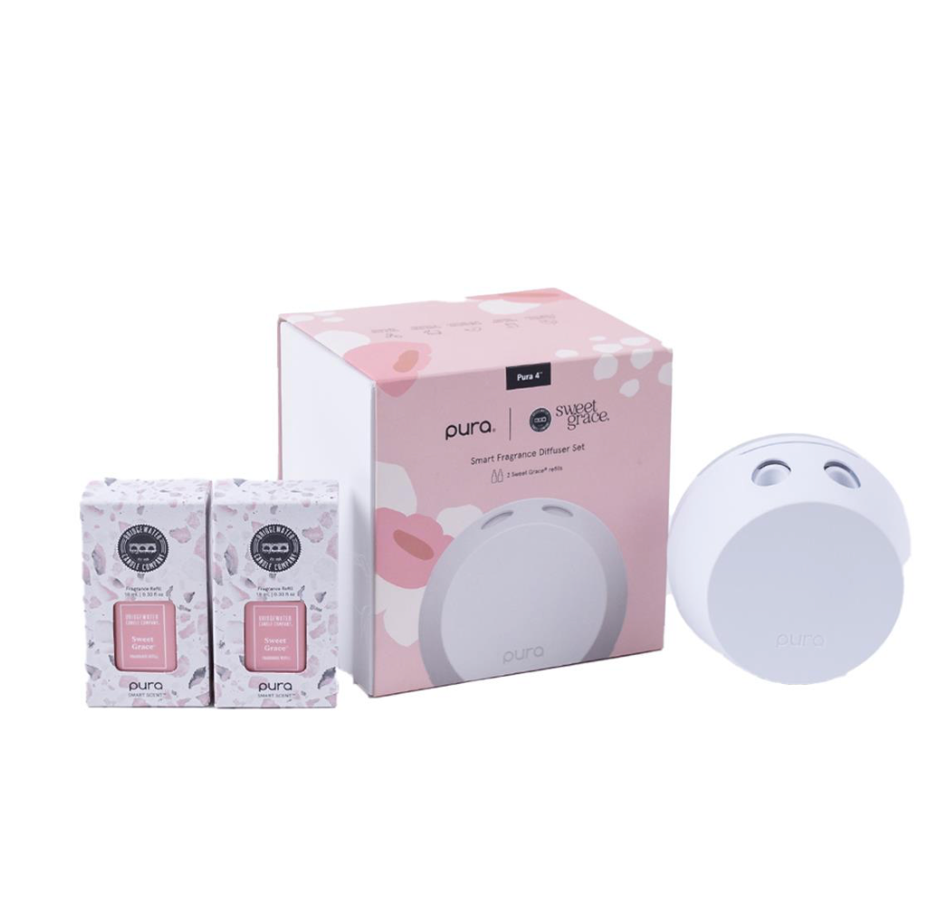 PURA + Bridgewater Sweet Grace Lover's Kit