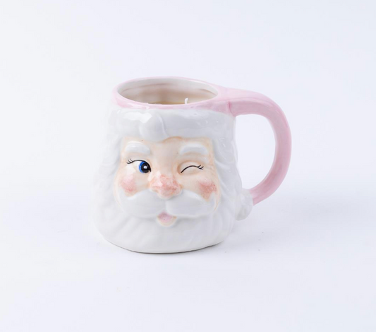 Sweet Grace Santa Mug Candle