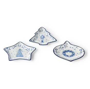 Gala Christmas Tidbit Dish