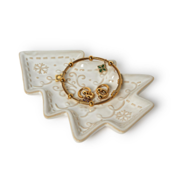 Gingerbread Christmas Tidbit Dish
