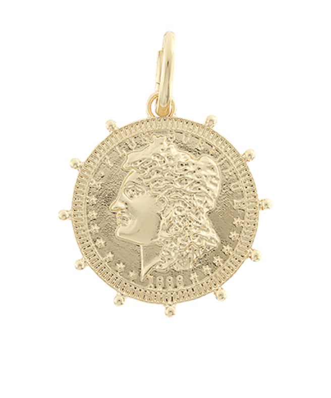 Gold Charm Pendants