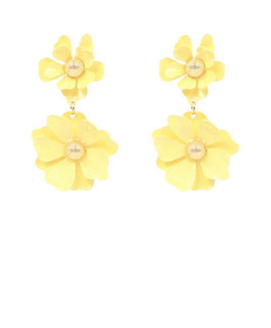 Sunpetal Bloom Drop Earrings