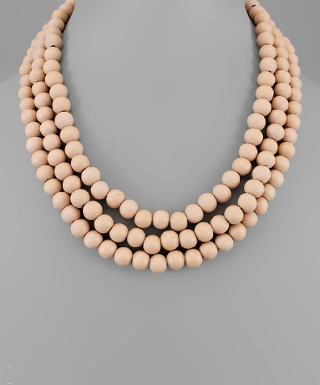 Radiant Bead Statement Necklace