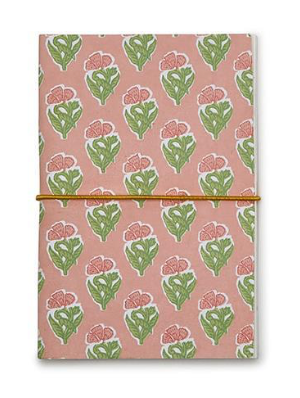 Floral Block Print Notebooks