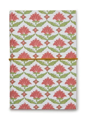 Floral Block Print Notebooks
