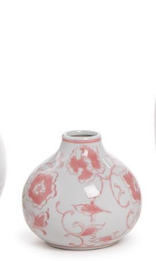Pink Chinoiserie Vase