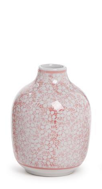 Pink Chinoiserie Vase