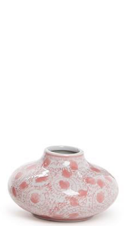 Pink Chinoiserie Vase