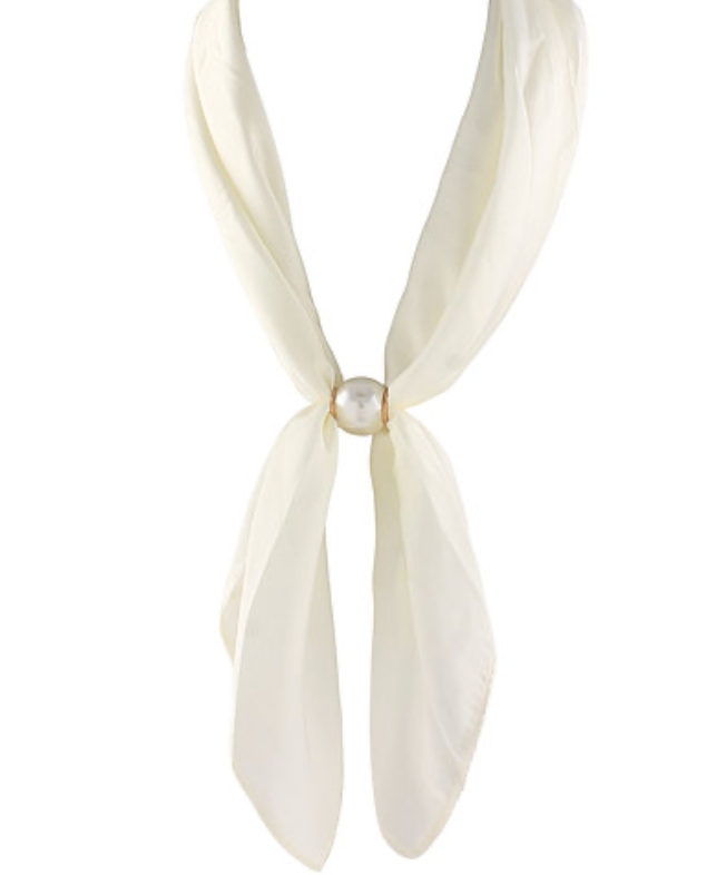 Feeling Chic Scarf Necklace