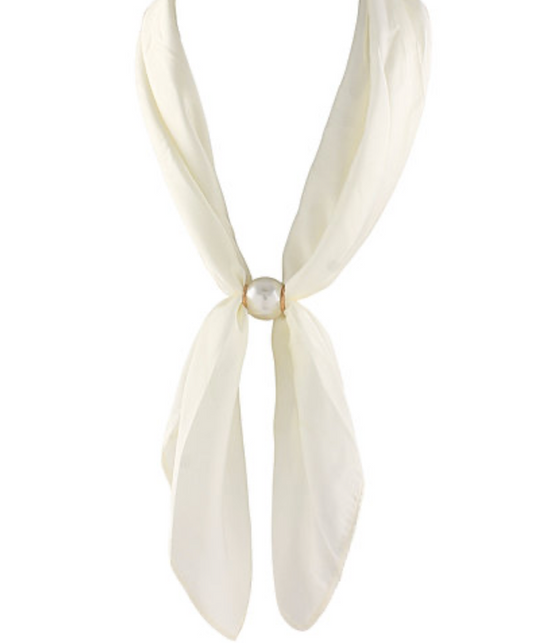 Feeling Chic Scarf Necklace