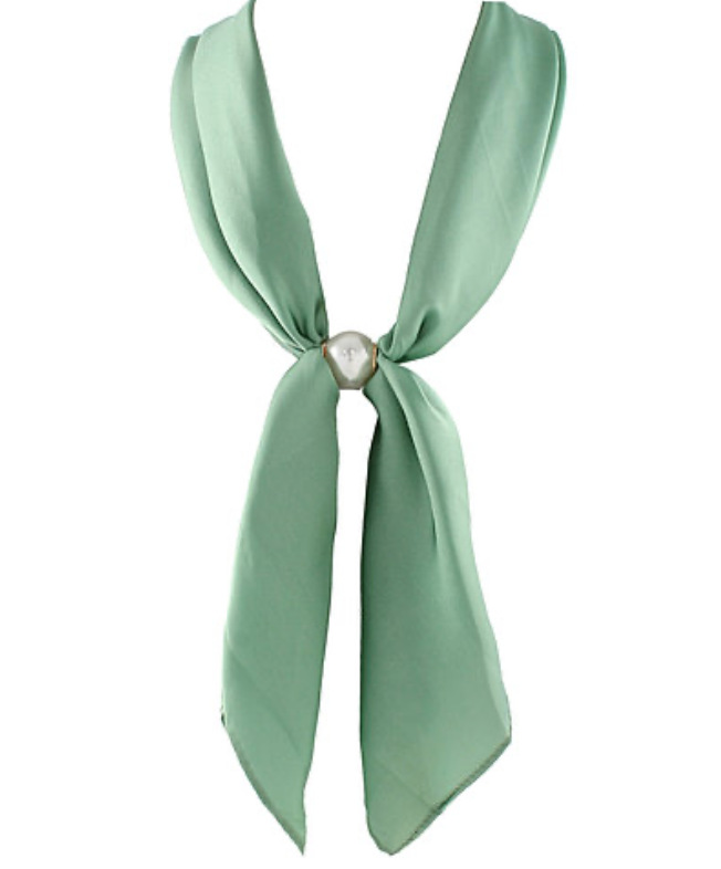 Feeling Chic Scarf Necklace