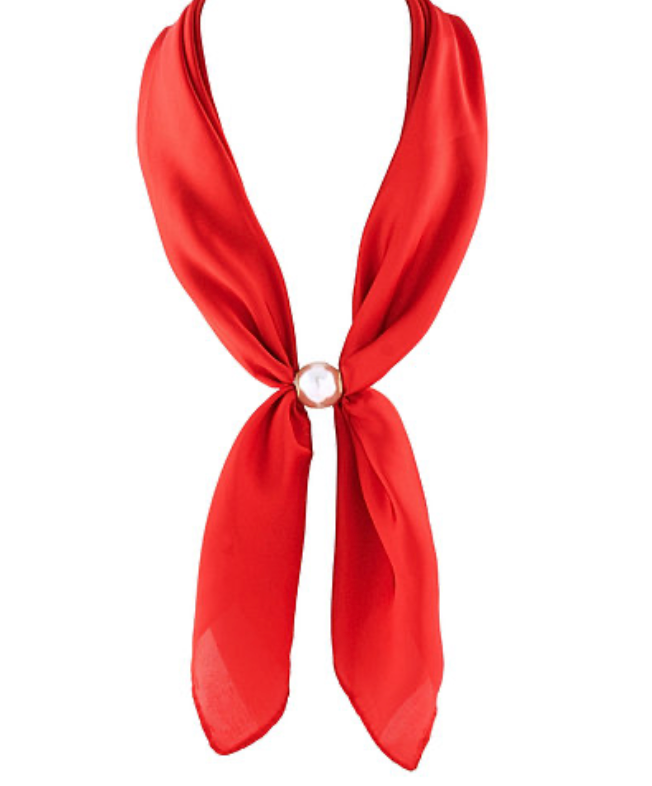 Feeling Chic Scarf Necklace