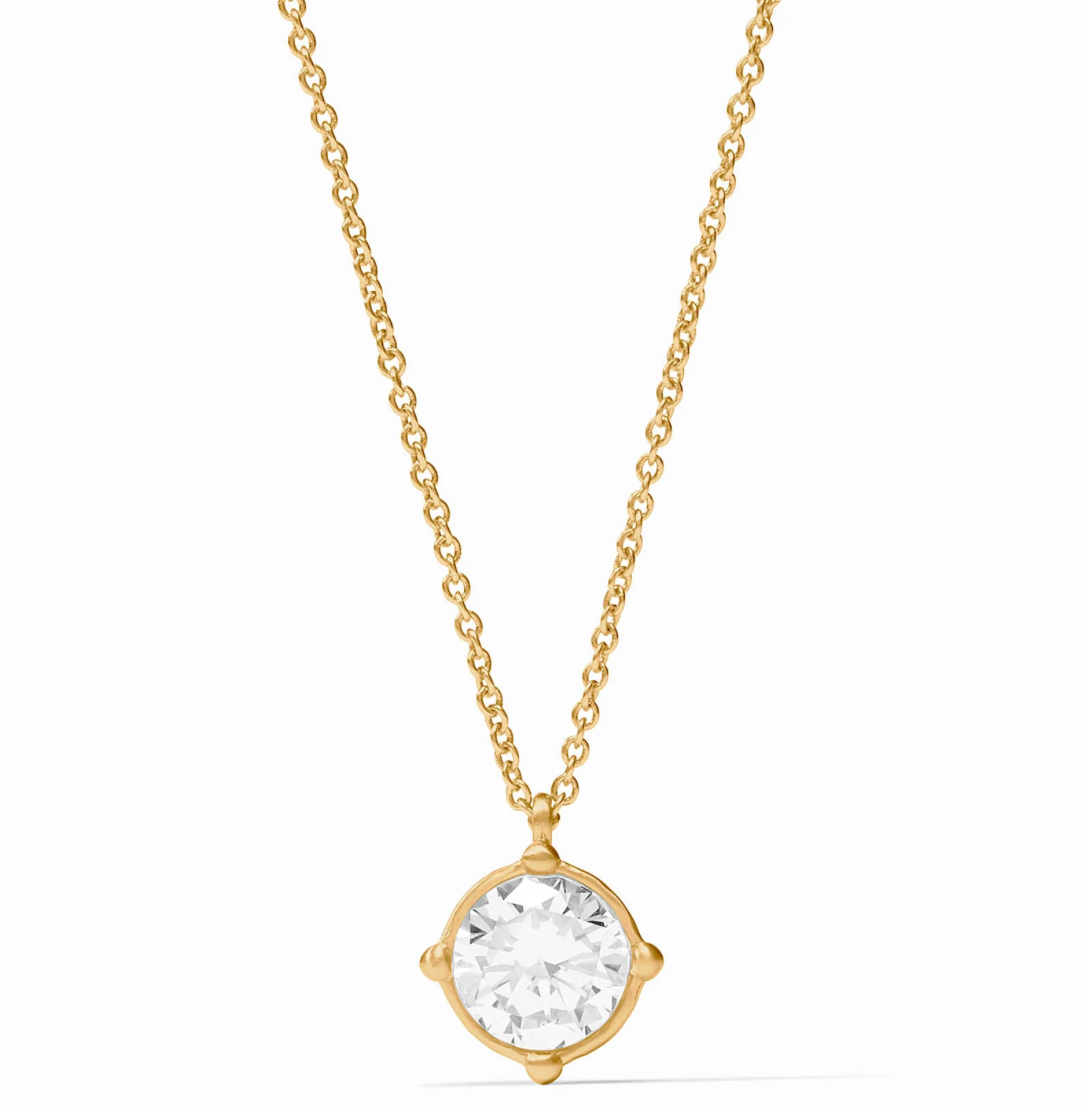 Julie Vos Honeybee Solitaire Necklace