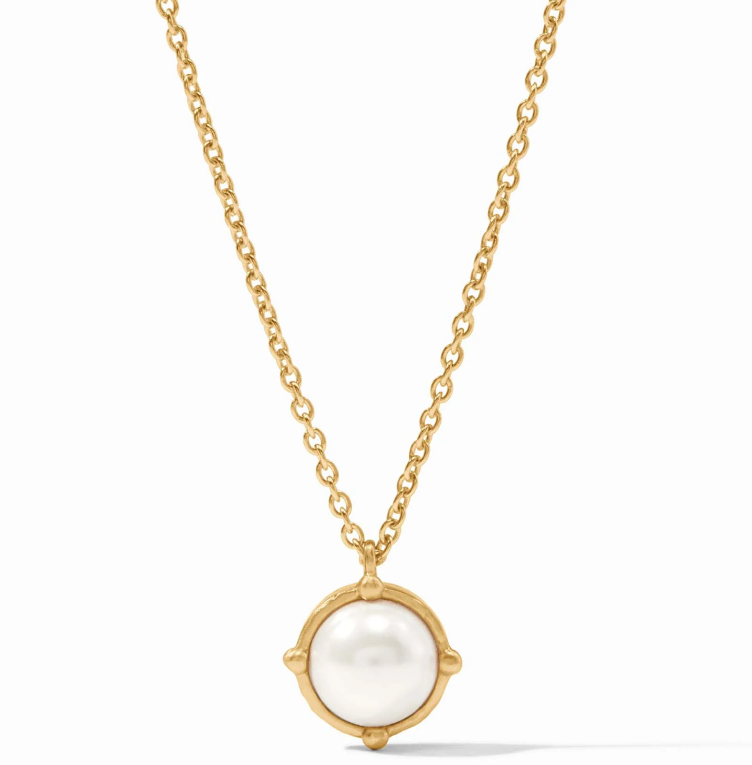Julie Vos Honeybee Solitaire Necklace