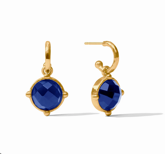 Julie Vos Honeybee Hoop & Charm Earring