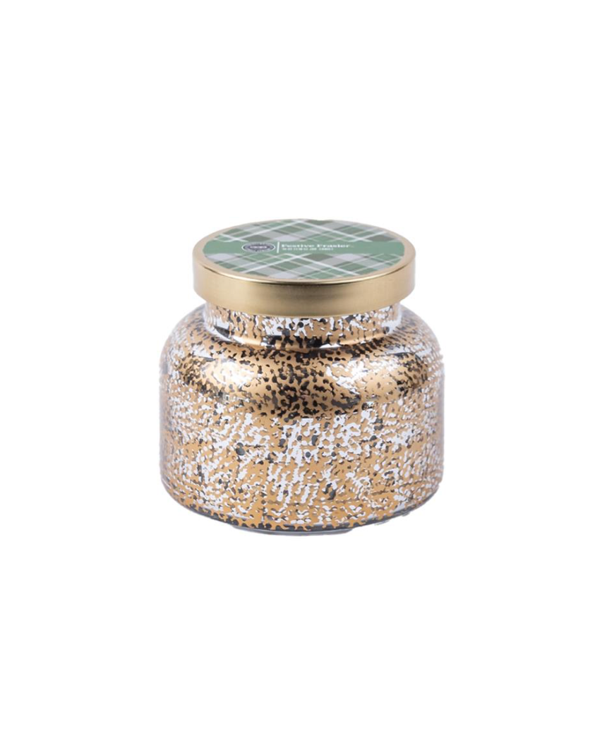 Holiday Mercury Jar Candle