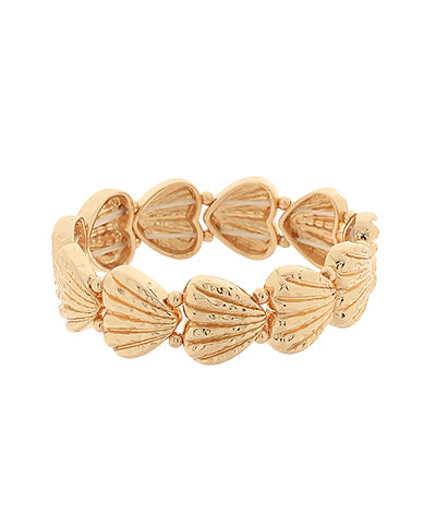 Shell Link Metal Bracelet
