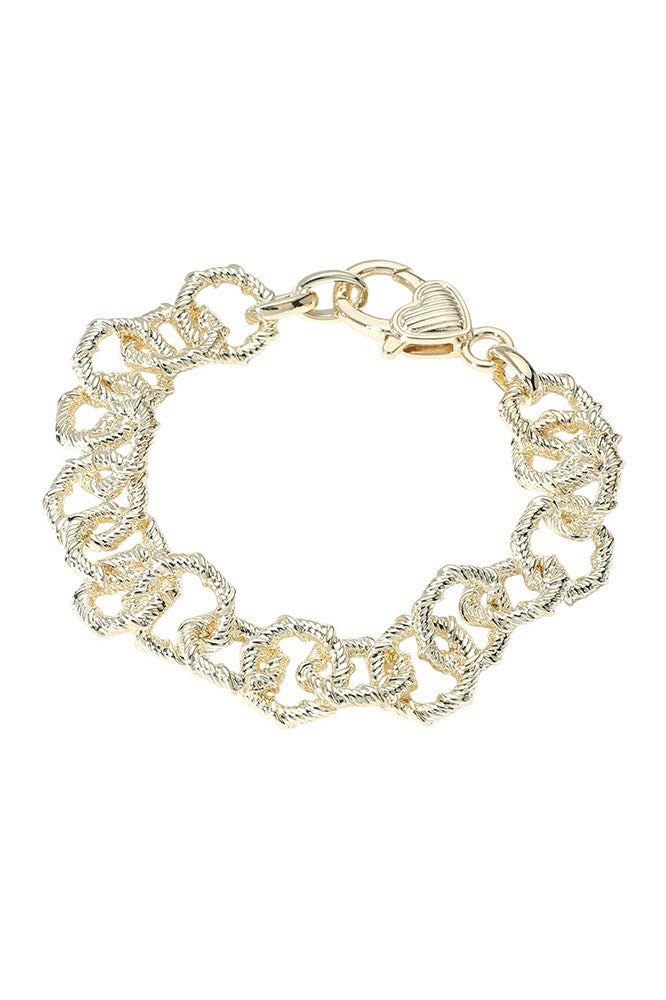 Sloane 14K Gold Plated Chunky Chain Bracelet