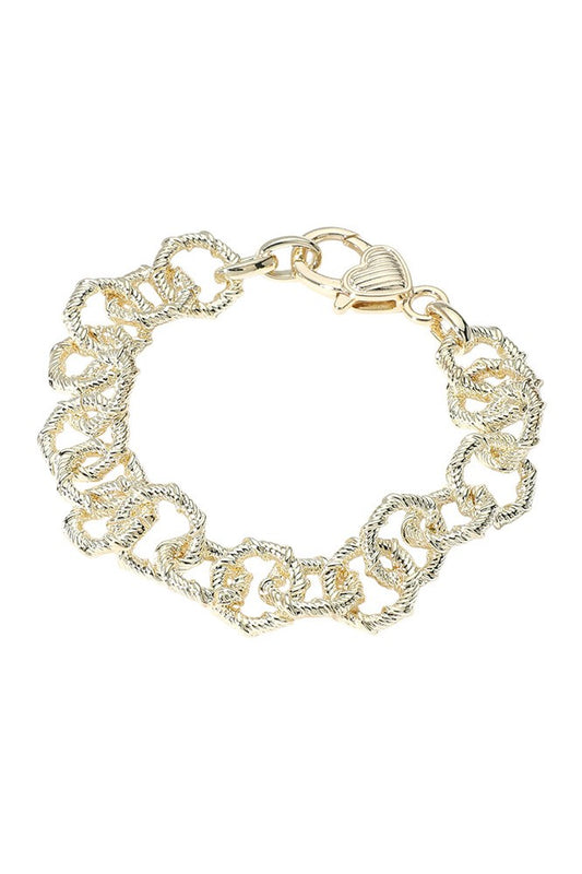 Sloane 14K Gold Plated Chunky Chain Bracelet