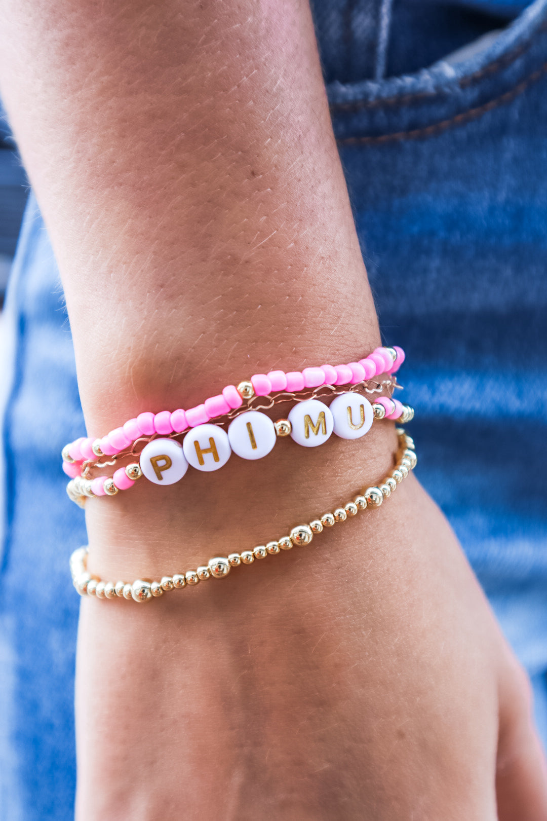 Sorority_Bracelet Phi Mu