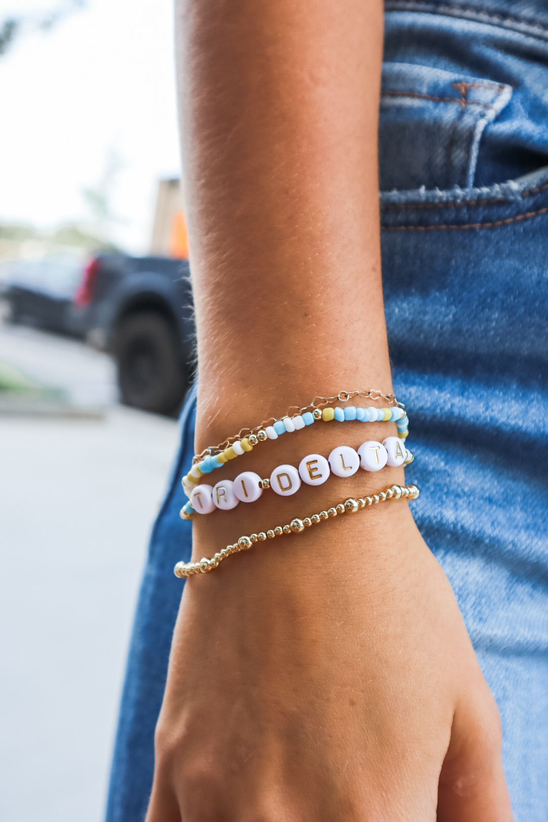 Sorority_Bracelet Tri Delta